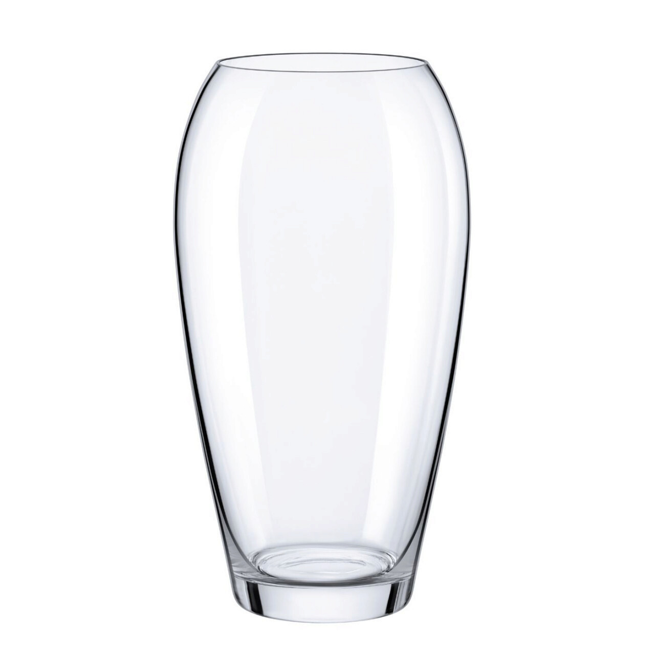 Vaza Ambiente, Rona, 16.7x15.8x30.1 cm, sticla, transparent - imagine 3